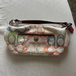 Coach Scribble Cosmetic Bag